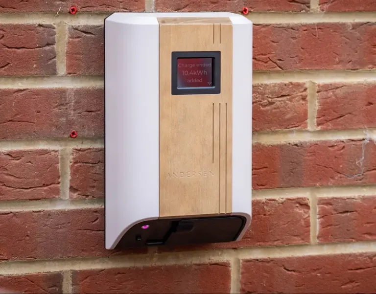 Andersen charger on a wall
