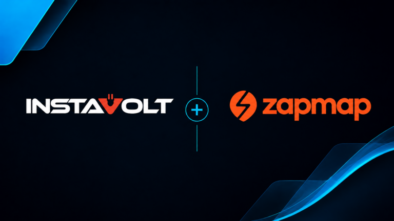Instavolt x ZapMap logos