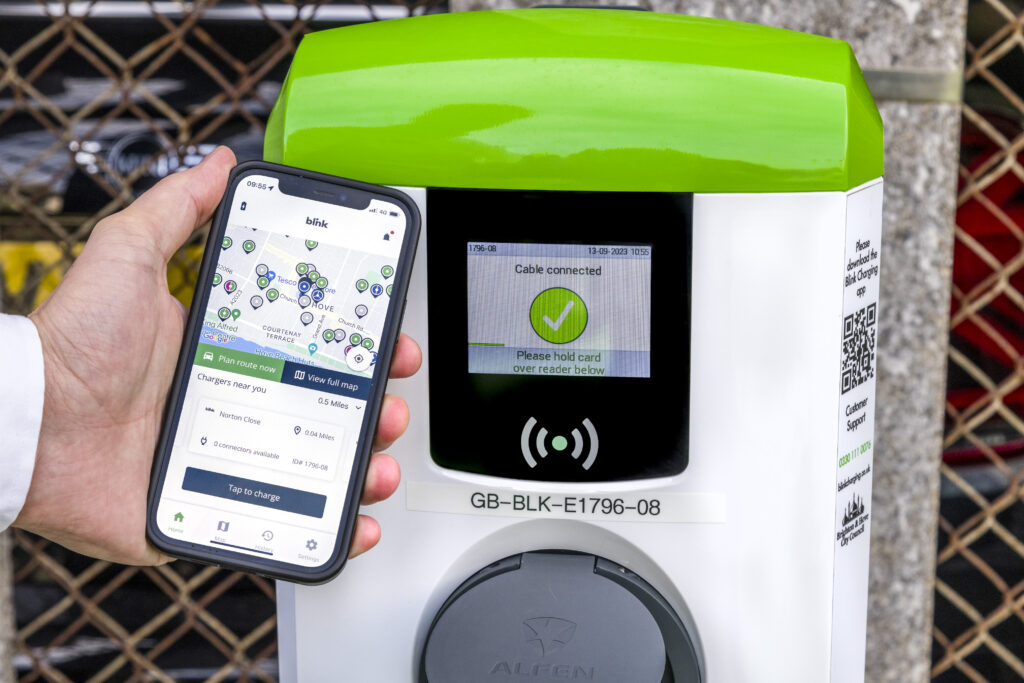 Blink Charger and app