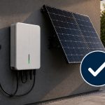 Plugin solar with a tick