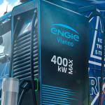 Engie Vianeo CCS in front of Renault eHGV