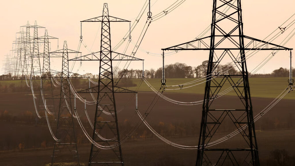 Power transmission towers