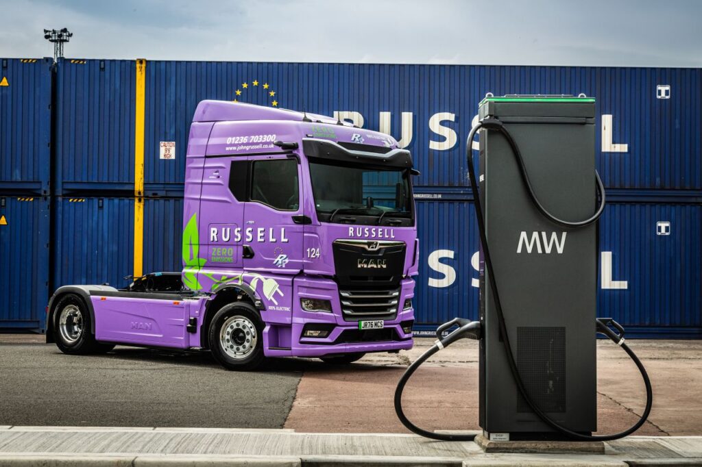 MAN Truck MCS Charging