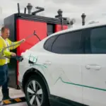 SP Energy vehicle in front of TUAL unit