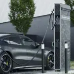 Mercedes AMG charging at Alpitronic Dispencer