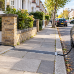 Cross pavement charging solution