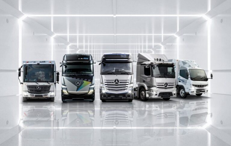 Mercedes eHGVs