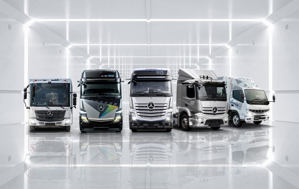 Mercedes eHGVs