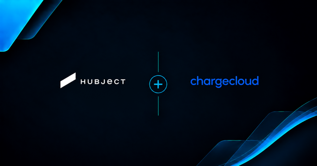 Hubject + chargecloud logos
